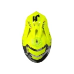 JUST 1 J39 KINETIC CAMO Red Line Fluo Yellow Matt - Image 3