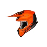 JUST 1 J18 Pulsar Orange White Black Gloss