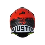 JUST 1 J38 MASK Fluo Orange Titanium Black Matt - Εικόνα 4
