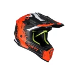 JUST 1 J38 MASK Fluo Orange Titanium Black Matt - Εικόνα 3