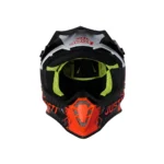 JUST 1 J38 MASK Fluo Orange Titanium Black Matt - Εικόνα 2