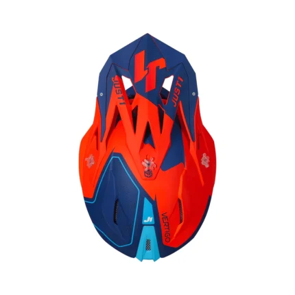 J18 Vertigo Matt Blue White Fluo Orange