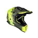 JUST 1 J38 MASK FLUO Yellow Black Green Matt