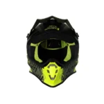 JUST 1 J38 MASK FLUO Yellow Black Green Matt - Εικόνα 2