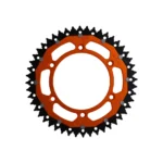 Moose Racing Rear sprocket DUAL OR/BL 49 T KTM