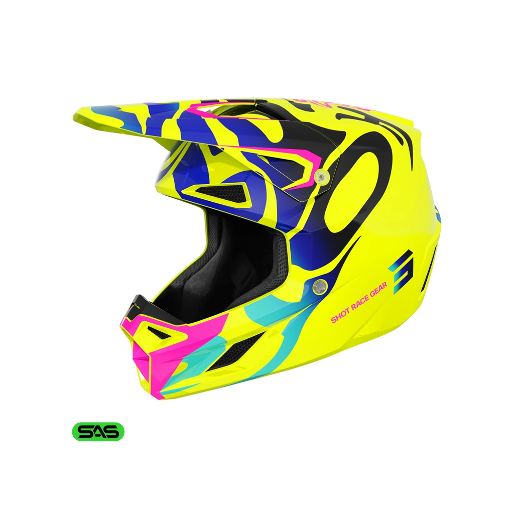 SPEED-KID-GHOST-NEON-YELLOW-GLOSSY SHOT SPEED KID GHOST NEON YELLOW GLOSSY - Image 1