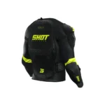 SHOT VEST OPTIMAL KID 2.0 BLACK NEON YELLOW - Εικόνα 2